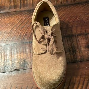 Sperry boy suede shoe size 13